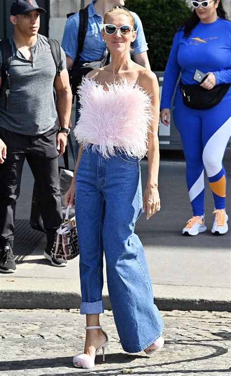 asymmetrical fashion jeans celine dion|Céline Dion Wore Controversial Asymmetrical Jeans .